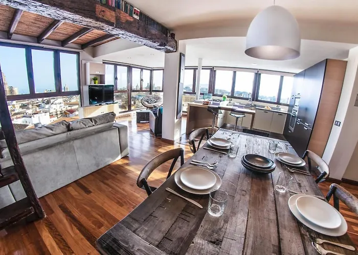 Apartment Malagaflat Design Loft Views *