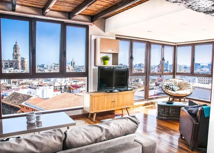 Malagaflat Design Loft Views Apartment